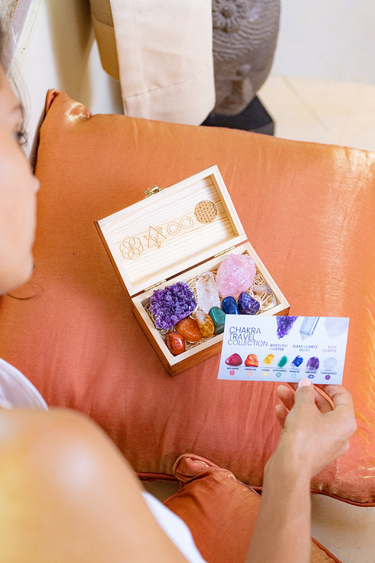 Chakra Travel Crystal Collection