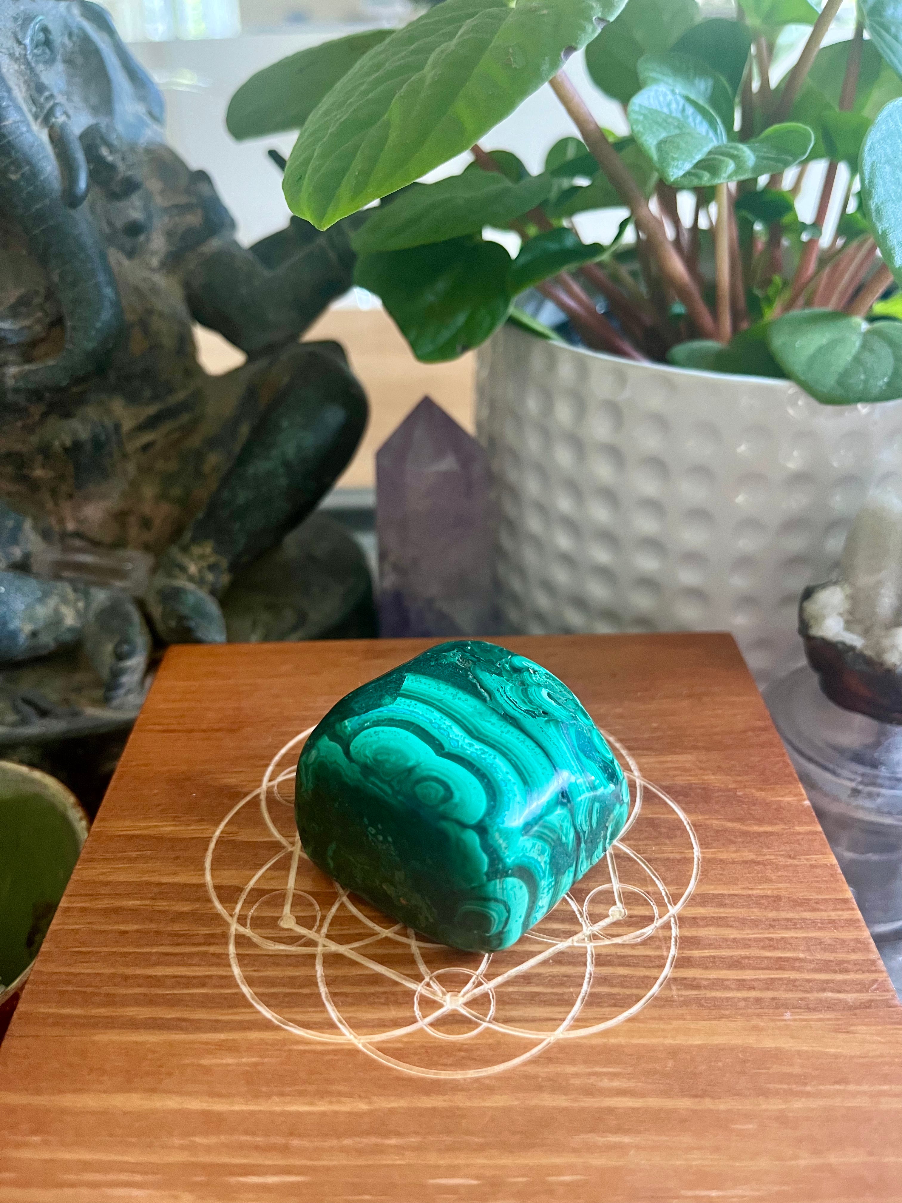 FREE CRYSTAL with Your MALACHITE Order for EARTH DAY!