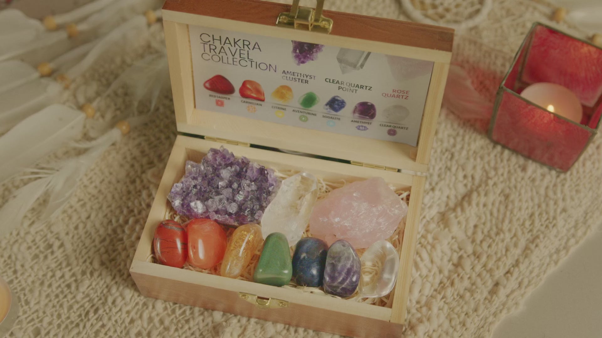 Chakra Travel Crystal Collection
